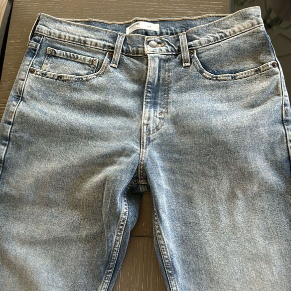 Signature Gold by Levi Strauss & Co. Men's Slim Straight Jeans Size W34 X L30 - Picture 4 of 12